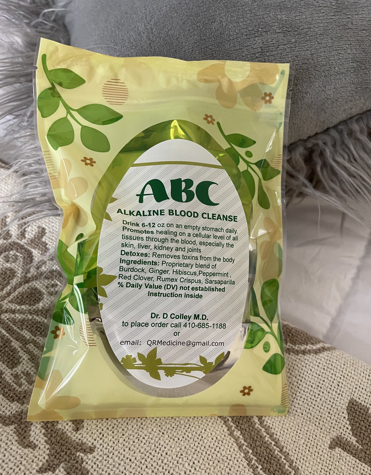 ABC Tea Pack: Alkaline Blood Cleanse Blend