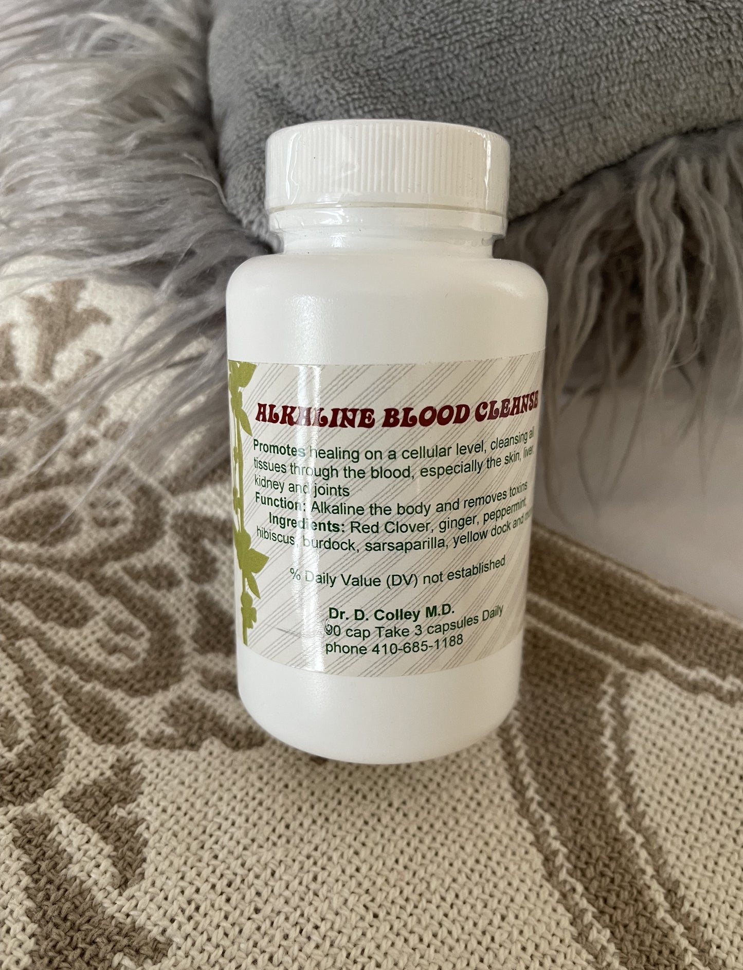 ABC Herbal Capsules: Alkaline Blood Cleanse Formula